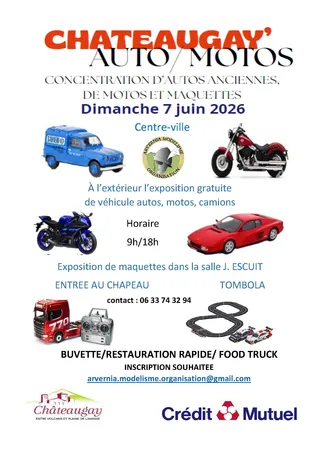 Affiche de Salon Vintage de Châteaugay 2026